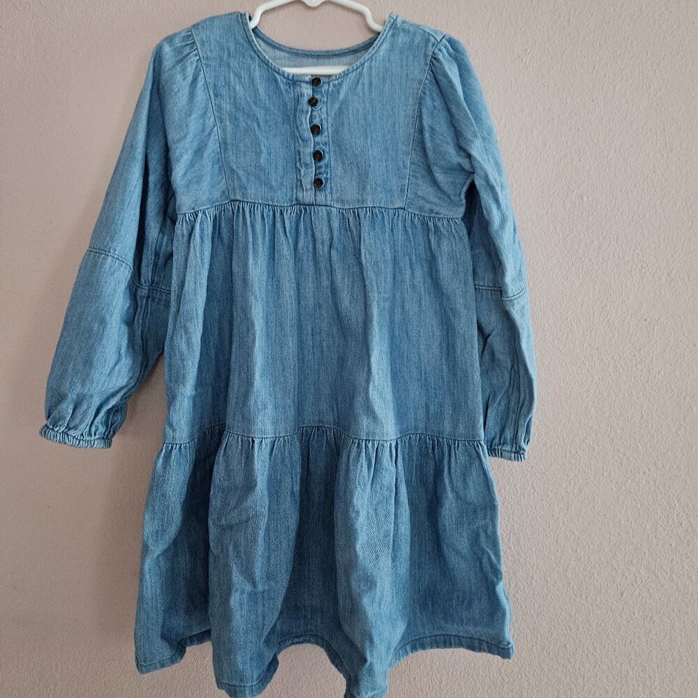 Denim Short Dress